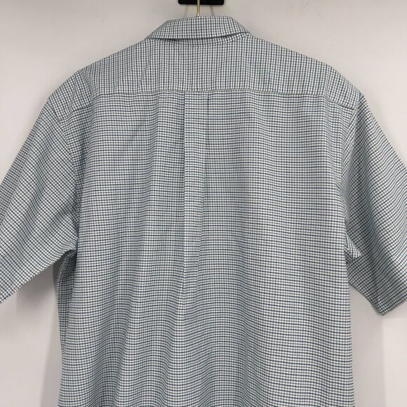 L.L. Bean Men’s Wrinkle-Free Short Sleeve Shirt Size 17.5 Reg - Picture 5 of 8